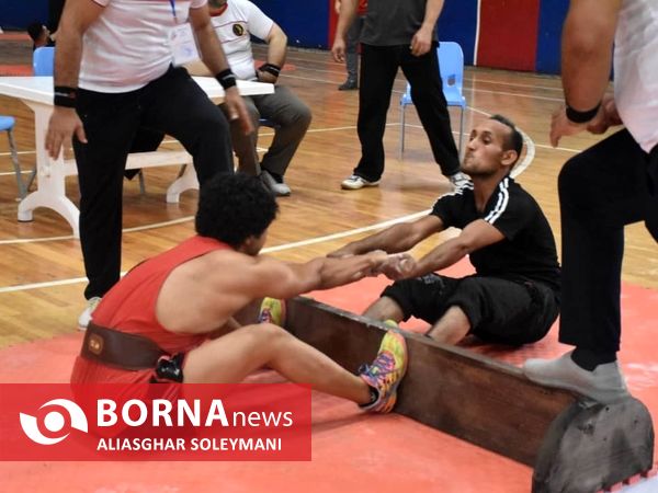 مسابقات چوب کشی در گرگان