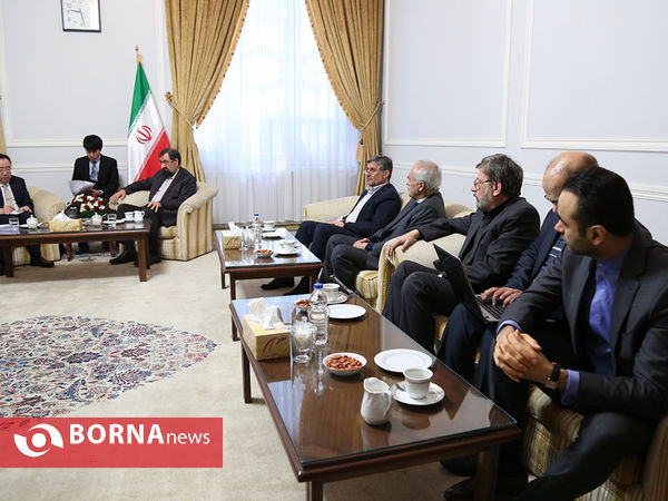 دیدار دبیر مجمع تشخیص مصلحت نظام با هیات دیپلماتیک حزب کمونیست چین