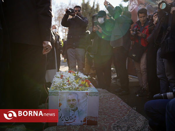 تشییع پیکر شهید حاج حسن ایرلو