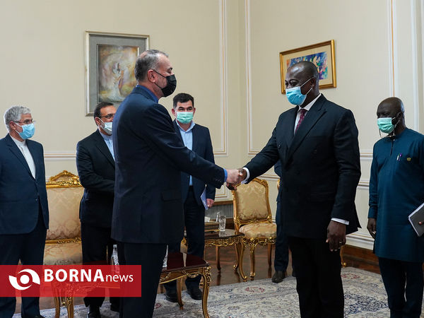 دیدار وزیر فرهنگ غنا با امير عبداللهيان