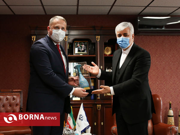دیدار سفیر لهستان با وزیر ورزش و جوانان