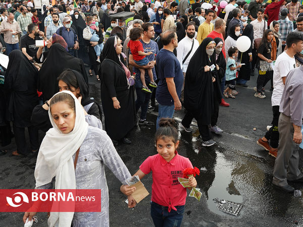 مهمانی ۱۰ کیلومتری به مناسبت عید غدیر