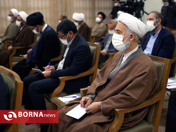 دیدار دست‌اندکاران همایش حضرت حمزه(ع) با رهبرانقلاب