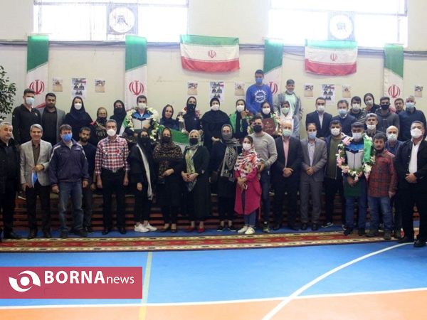 مراسم استقبال از مقام آوران مسابقات انتخابی المپیک _ بندرانزلی