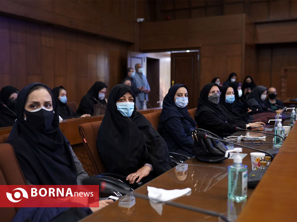 تجلیل از مهین فرهادی زاد