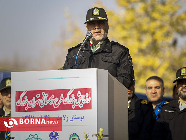 رزمایش طرح زمستانی تهران بزرگ