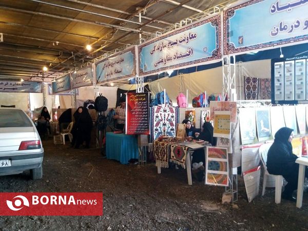 نمایشگاه توانمندیهای دفاعی نظامی شهرستان پردیس