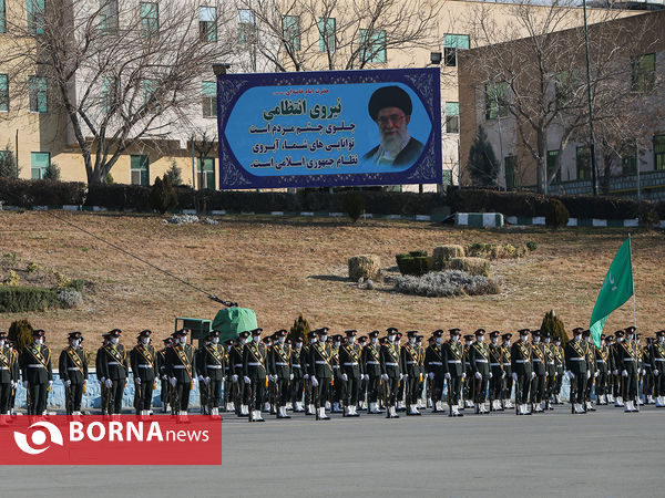 اعطای درجه به دانش آموختگان دانشگاه علوم انتظامی