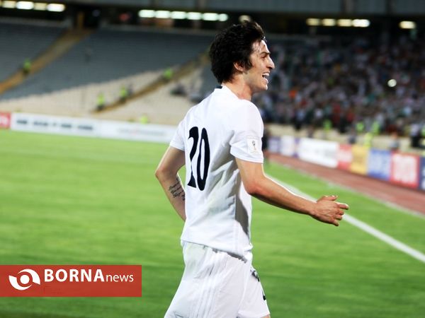 دیدار تیم ها فوتبال ایران- ازبکستان