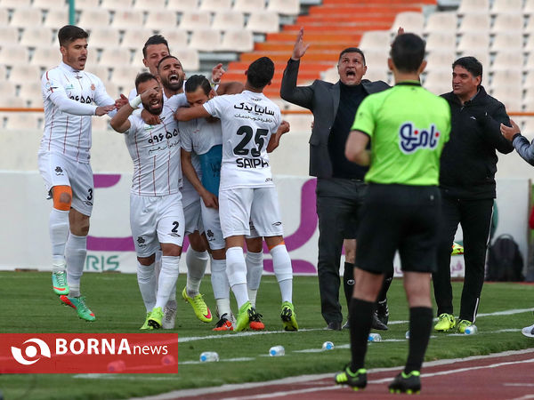 دیدار تیم های پرسپولیس تهران - سایپا