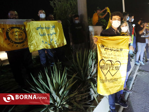 شادی خیابانی مردم شیراز در پی صعود تیم فجر شهید سپاسی به لیگ برتر