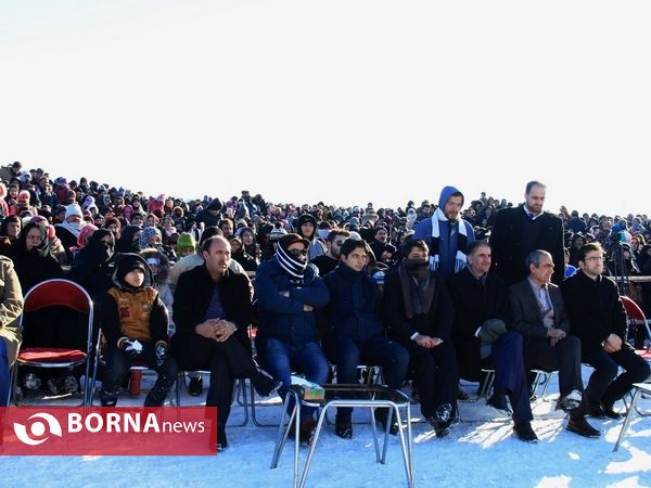 جشنواره بزرگ آدم برفی در اردبیل