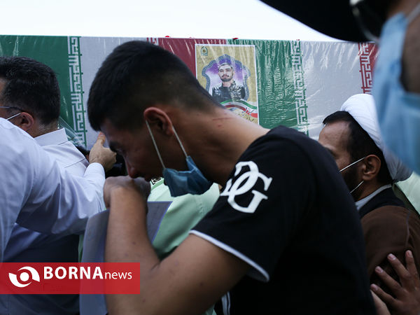 مراسم تشییع سرباز شهید عبدالجبار مختوم‌ نژاد