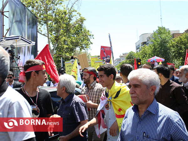 راهپیمایی روز جهانی قدس در تهران - ۱