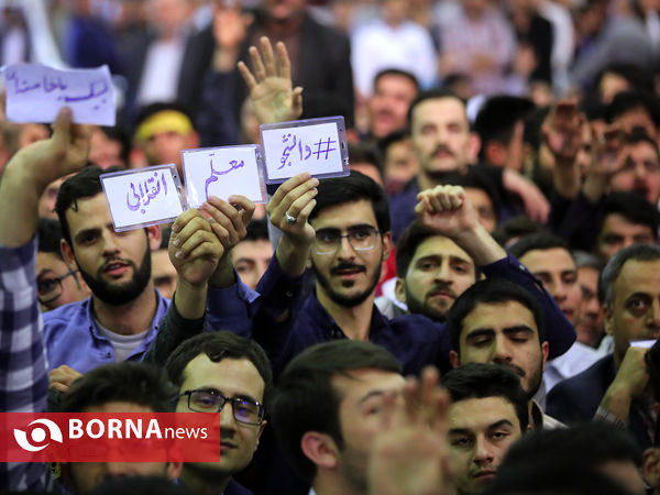 حضور رهبر معظم انقلاب در دانشگاه فرهنگیان