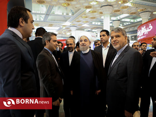 افتتاحیه نمایشگاه مطبوعات