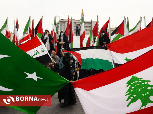 راهپیمایی روز قدس در تهران