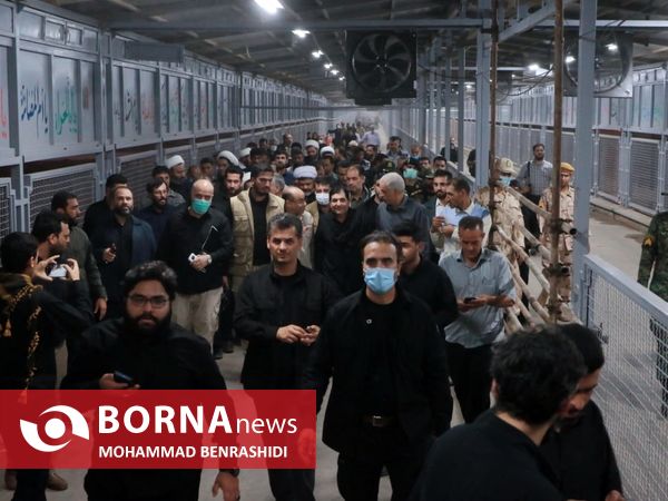 بازدید معاون اول رییس جمهور از مرزهای اربعین خوزستان