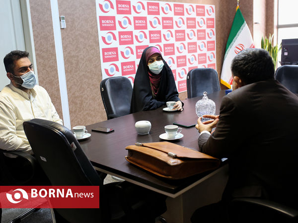 حضور رضا تقی پور نماینده مجلس در خبرگزاری برنا