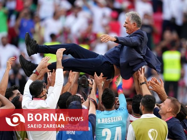 دیدار تیم های فوتبال ایران - ولز