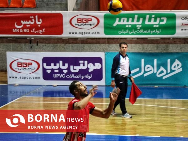 هفته هشتم لیگ برتر والیبال؛دیدار تیم‌های گیتی پسند و شهرداری گنبد
