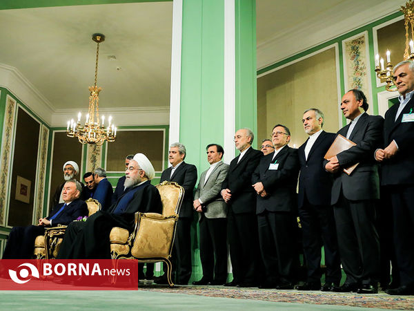 استقبال رسمی از رییس جمهور قزاقستان