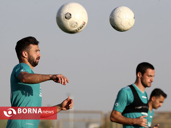 تمرین تیم فوتبال سپاهان