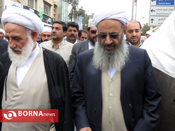 راهپیمایی باشکوه 22 بهمن در زاهدان