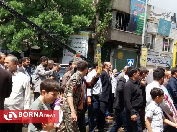 راهپیمایی روز قدس- اردبیل