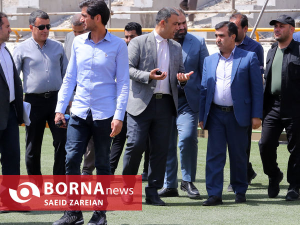بازدید معاون رئیس جمهور و رئیس سازمان حفاظت محیط زیست از ورزشگاه آزادی