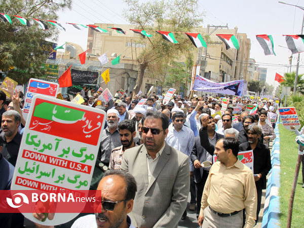 راهپیمایی روز قدس در سیستان و بلوچستان