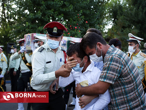 مراسم تشییع سرباز شهید عبدالجبار مختوم‌ نژاد