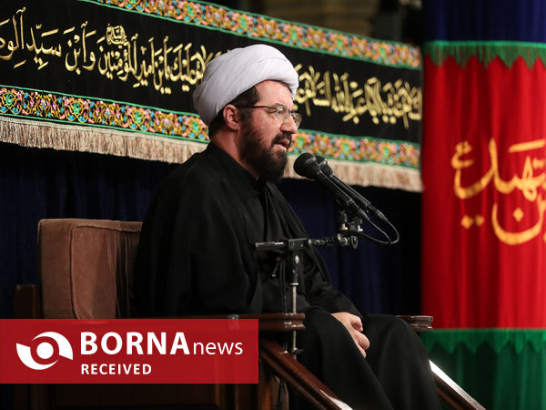 دومین شب عزاداری اباعبدالله الحسین(ع) با حضور رهبر انقلاب