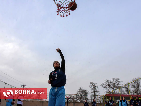 تمرینات تیم بسکتبال اکسیژن اراک