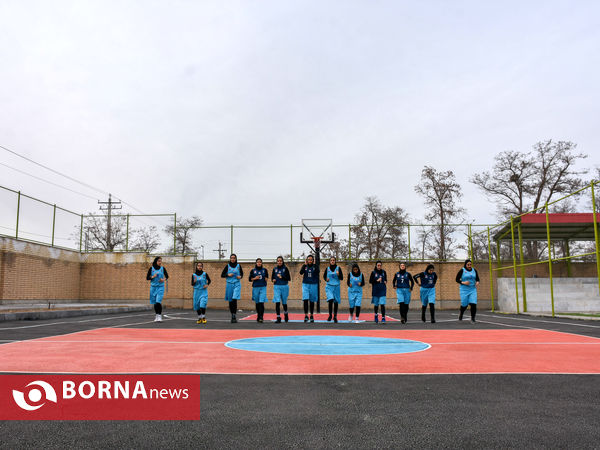 تمرینات تیم بسکتبال اکسیژن اراک