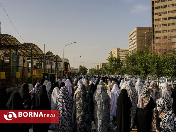نماز عید سعید فطر -  محله اکباتان تهران
