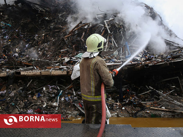 سومین روز حادثه پلاسکو-2