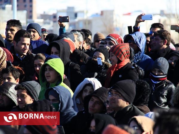 جشنواره بزرگ آدم برفی در اردبیل