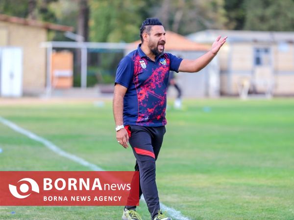 دیدار تیم های فوتبال بامداد  اراک- بصیر اهواز