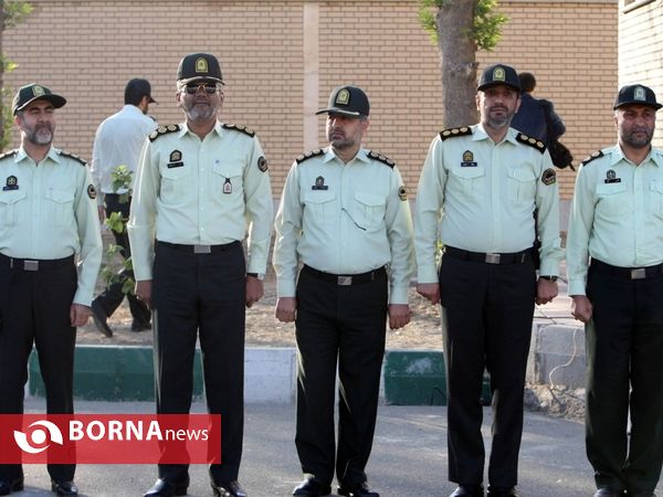 مراسم صبحگاه هفته ناجا
