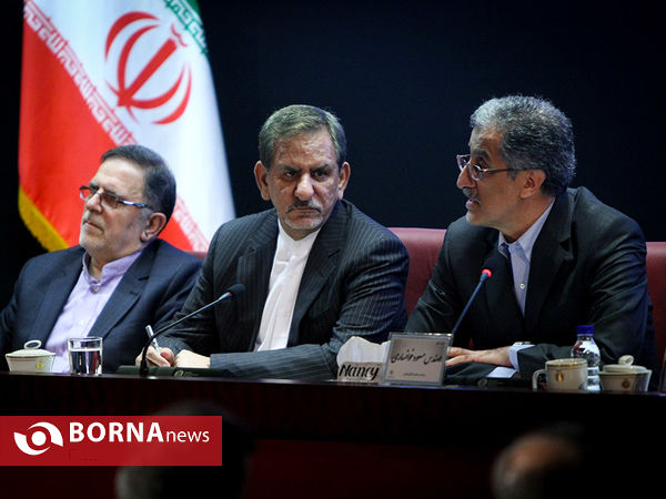 چهارمین نشست اعضای هیئت نمایندگان اتاق بازرگانی صنایع و معاون تهران با حضور معاون اول رئیس‌جمهوری