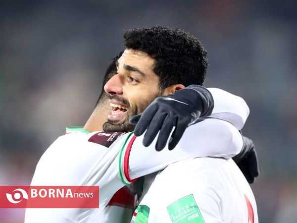 دیدار تیم های فوتبال ایران - عراق