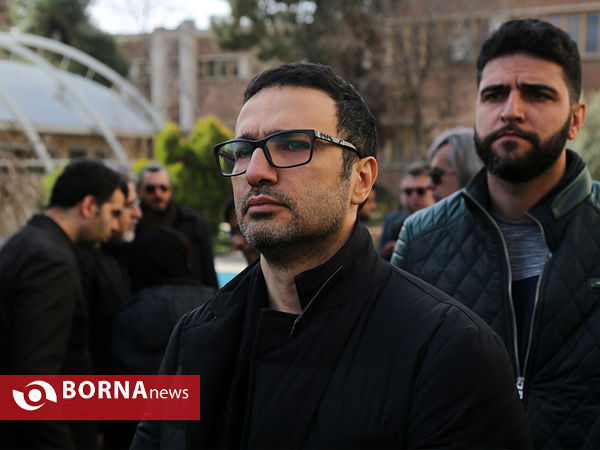 مراسم تشییع پیکر مرحوم افشین یداللهی