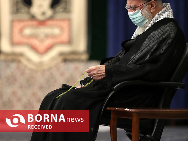 دومین شب عزاداری اباعبدالله الحسین(ع) با حضور رهبر انقلاب