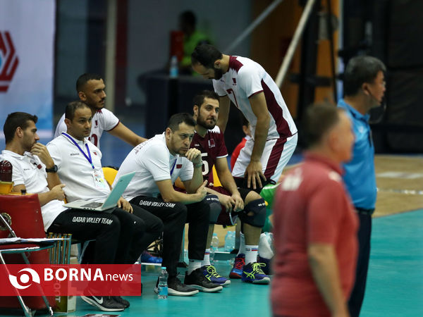 مسابقات والیبال قهرمانی آسیا،ایران - قطر