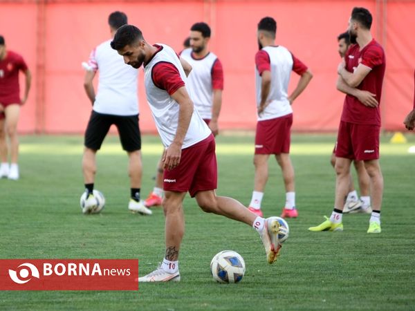 تمرینات امروز تیم فوتبال پرسپولیس