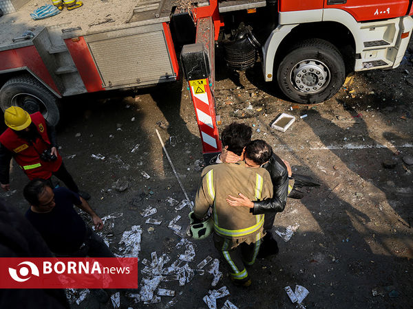 آتش سوزی و فروریختن ساختمان پلاسکو-4