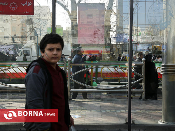 راهپیمایی 22 بهمن-خیابان نواب