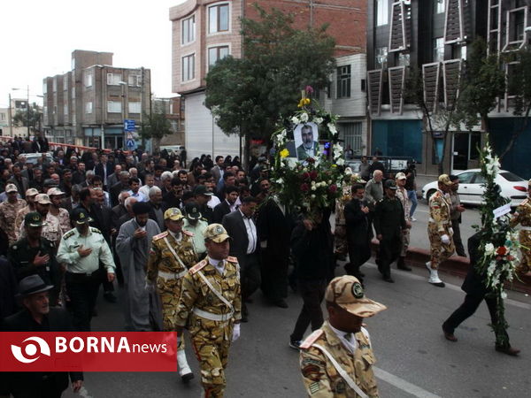 تشییع پیکر جانباختگان منا در اردبیل