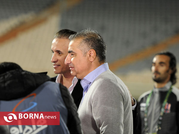 دیدار تیم های فوتبال پرسپولیس - نساجی